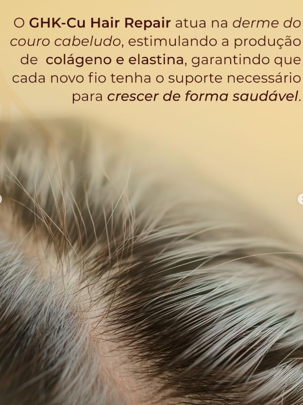 Tônico Capilar Peptídeos De Cobre GHK-Cu Hair Repair 100mL