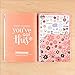 Erin Condren Designer Petite Planner with 80 Pages, 6 Undated Months and Sticker Sheet - Gratitude Journal, Inspirational Quote Cover, Goal and Intention Setting, Functional Stickers