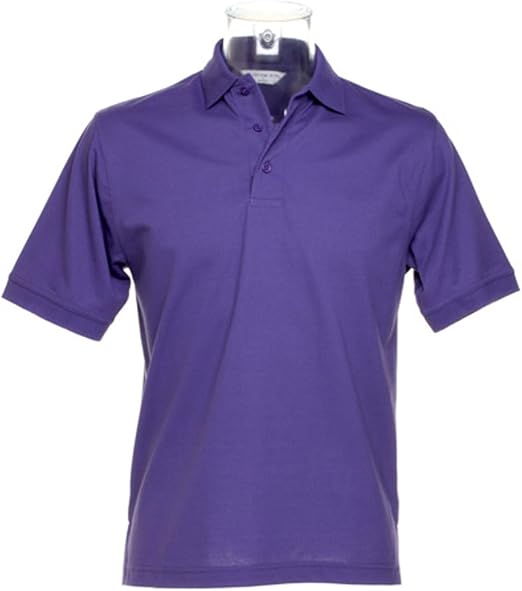 Kustom Kit Klassic Pique Polo Shirt KK403 Purple Large: Amazon.co.uk: Clothing