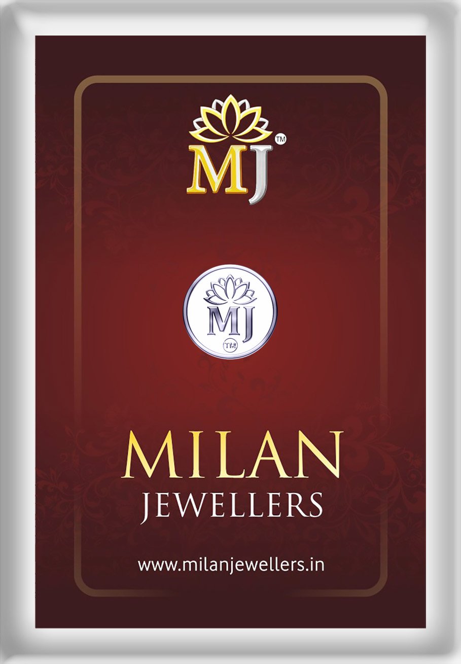 milan jewellers designer orignal rudraksh rakhi for brother (pack of 2)