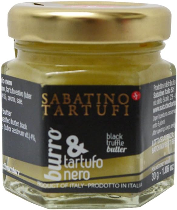Amazon 黒トリュフ バター 30g Sabatino Tartufi サバティーノ社 サバティーノ バター 通販