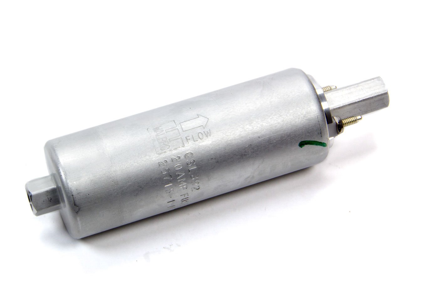 Photo 1 of Walbro Fuel Pump, GSL, Electric, In-Line, 255 lph, 10 mm x 1.00 Female Inlet, 10 mm x 1.00 Female Outlet, Gas, Each
