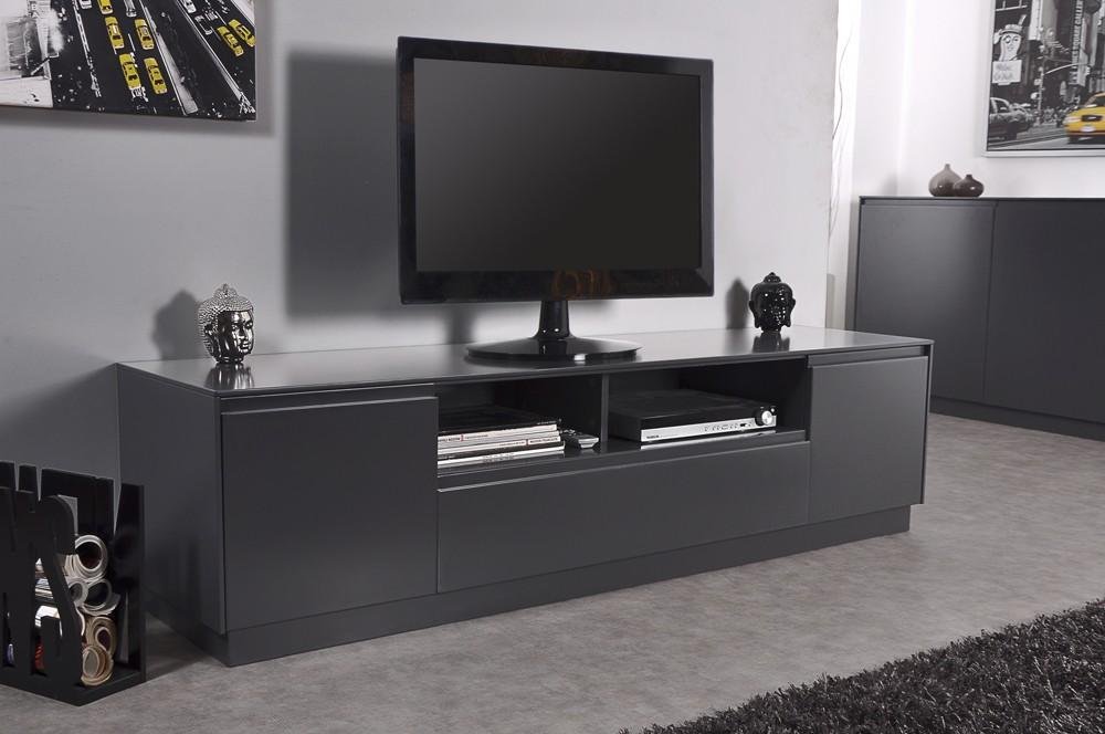 meuble tv anthracite