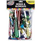 Mega Pack Horns and Blowouts 50ct [Toy]
