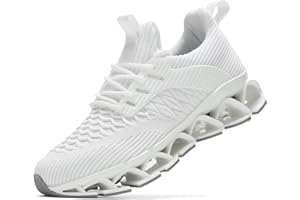 Wrezatro Women's Slip on Walking Running Shoes Blade Tennis Casual Fashion Sneakers Comfort Non Slip Work Sport Athletic Trainer