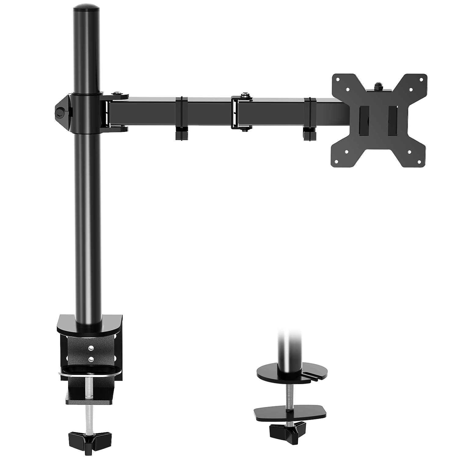 MOUNTUP Single Monitor Desk Mount Height Adjustable Computer Monitor
