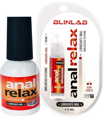 anal plug heels ANAL RELAX LUBRICANTE ANAL AROMA CEREZA 60mL