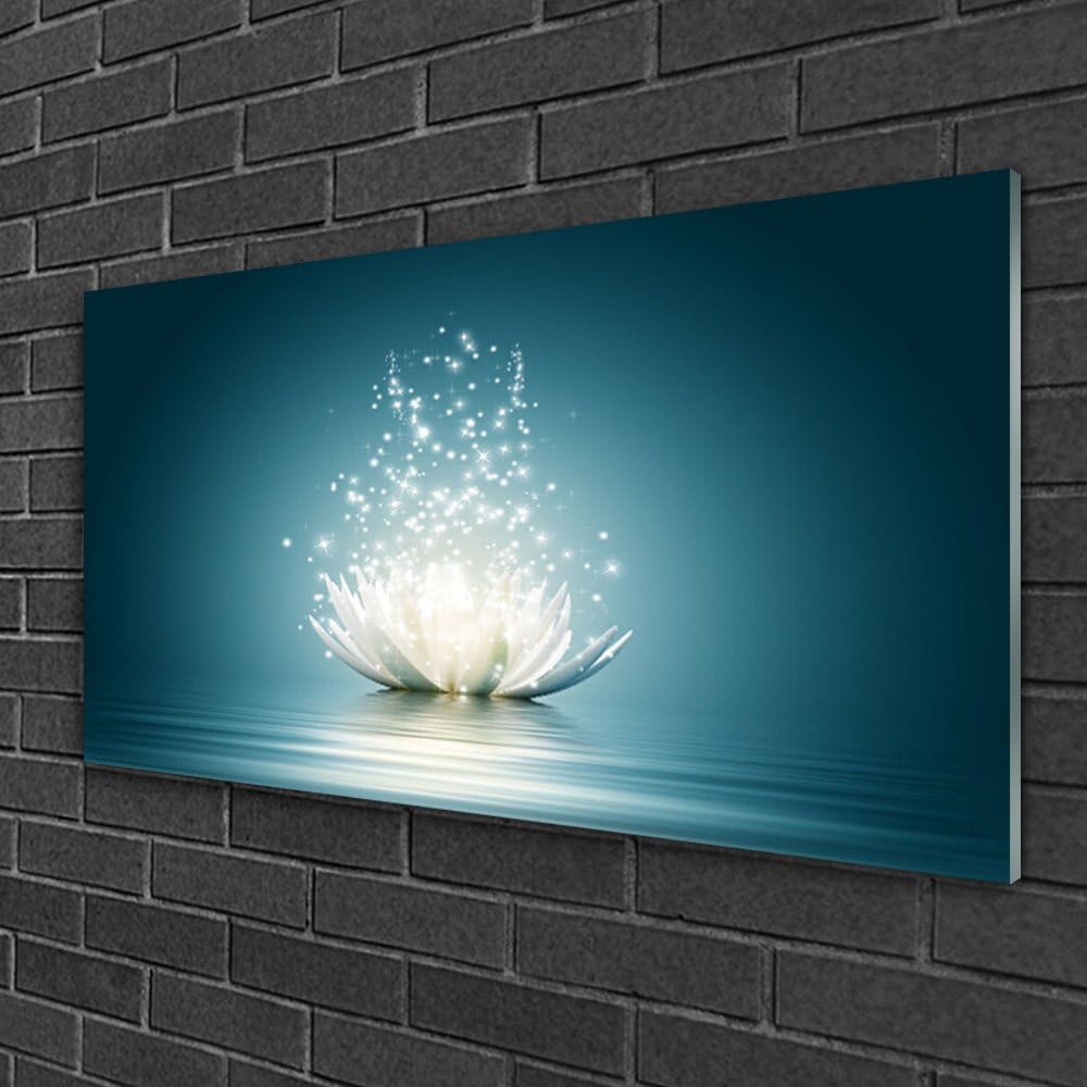 Glass Print Wall Art by Tulup 100x50cm Image Printed on Glass Decorative Wall Picture Behind Toughened/Tempered Safety…