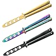 Vudwson 3Pcs Training Tools Set Practice Tool with Cool Color Design, Full Stainless Steel, Set of 3 Color (color 2)