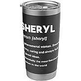Sheryl Name Stainless Steel Insulated Tumbler