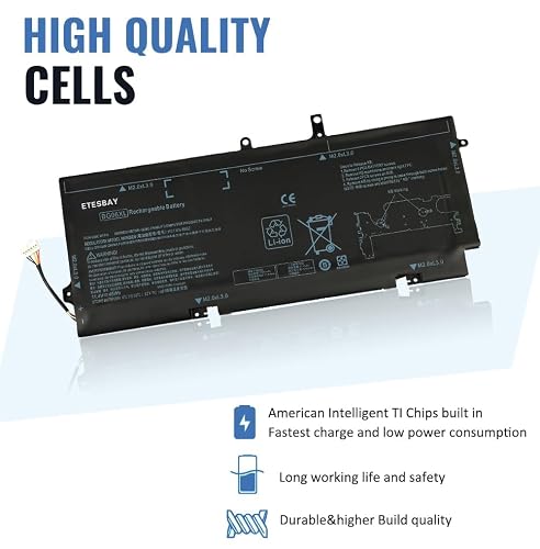 HP EliteBook Folio 1040 G3 Series LiPo Battery, 45Wh, 11.4V, BG06XL