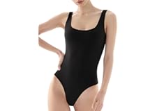 PUMIEY Bodysuit for Women Sleeveless Backless Tank Top Sharp Collection