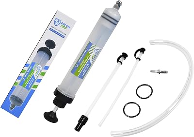 Oil Suction Syringe 500cc with 85.2cm Hose Pump Manual