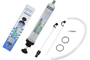 SMOTIVEPRO Engine Oil Extractor Pump Brake Fluid Extraction Syringe Vacuum Filling and Extracting Pump Capacity 500CC