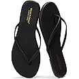 Project Cloud Flip flops for Women - Memory Foam Slippers for Women 2024 - Vegan Leather Women Slippers & Womens Sandals Beach Essentials Slides for Women Footwear - Flats for Women (Foundations)
