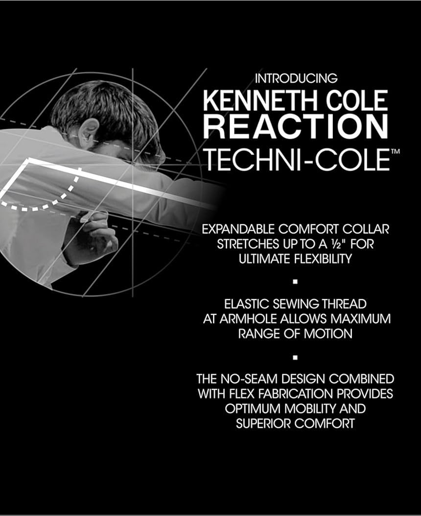 Kenneth Cole REACTION Men's Dress Shirt Slim Fit Technicole Stretch Solid at  Men’s Clothing store