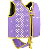 Chriffer Toddler Swim Vest Pool Floaties Jacket for 2-6 Years Old Boys and Girls, Kids Swimming Vests for 33-41lbs/41-66lbs Babies on Beach, Boating