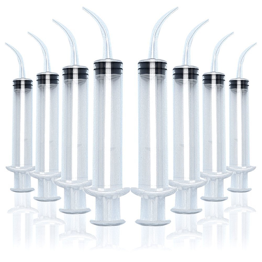 Curved Syringe, Oral Syringe, Finlon Disposable Dental Irrigation