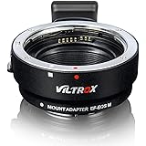 VILTROX EF-EOS M Lens Mount Auto Focus Adapter, Compatible with Canon EF/EF-S Lens to Canon EOS M (EF-M Mount) Mirrorless Cam