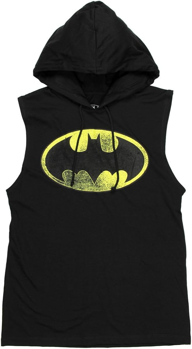 batman sleeveless hoodie