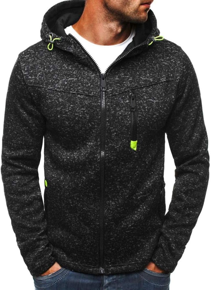 mens zip up fleece cardigan