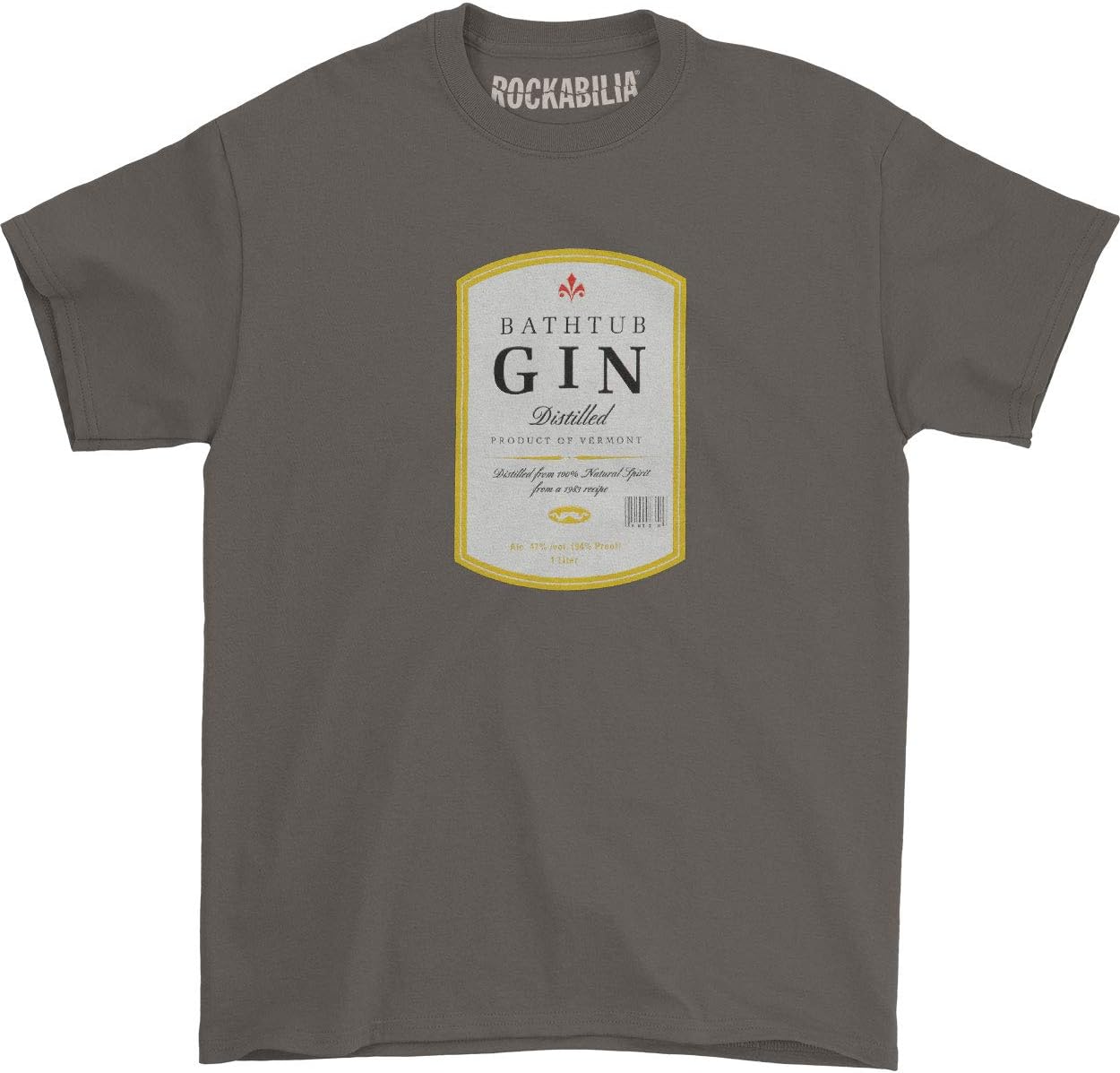 Phish Bathtub Gin T-Shirt, Large, Grey
