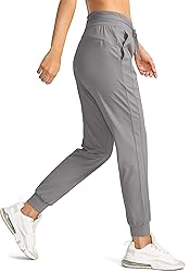 G Gradual Women's Joggers Pants with Zipper Pockets