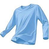 EKLENTSON Men's Long Sleeve T-Shirt Lightweight Soft Tee Shirt Moisture Wicking Basic Tshirt Breathable