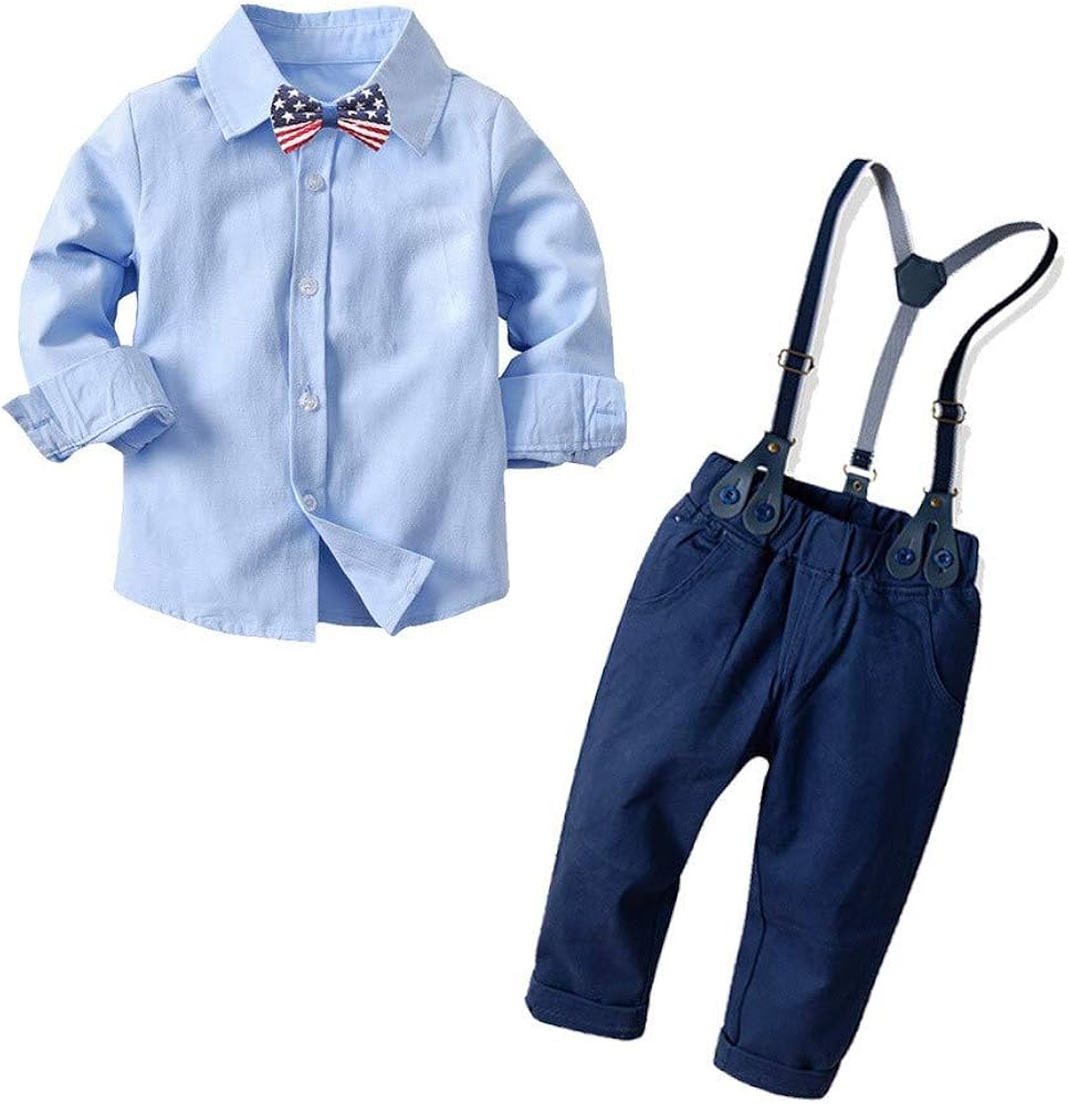 baby boy suspender outfit