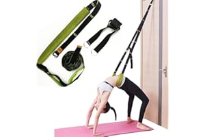 XEMZ Back bend Assist Trainer - Improve Back and Waist Flexibility, Door Flexibility Stretching Strap, Home equipment for Ballet, Dance, Yoga, Gymnastics, Cheerleading, Splits