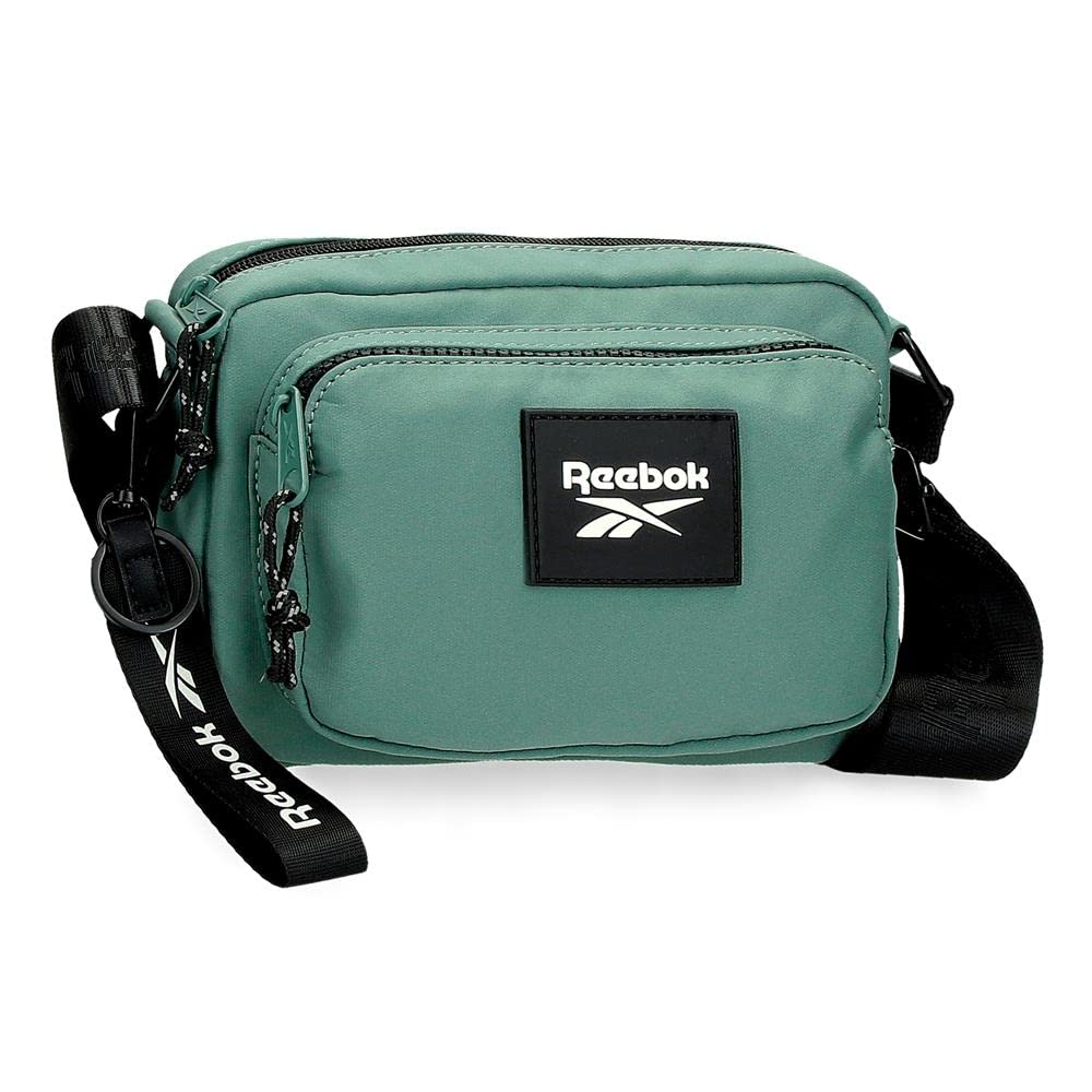 Reebok Elsie Green Shoulder Bag 21.5 x 15 x 5 cm, Polyester