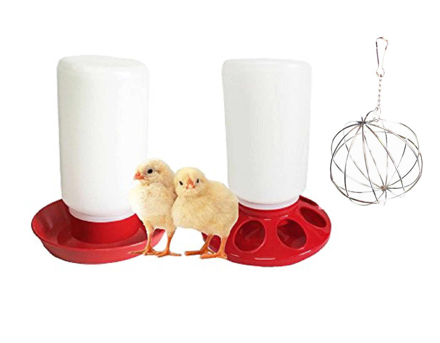 Chicken Starter Kit Supplies Chicken Feeder Waterer And Treat