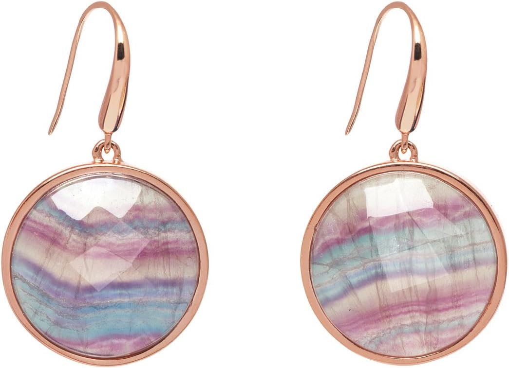 Lola Rose Becky Rainbow Fluorite Earrings