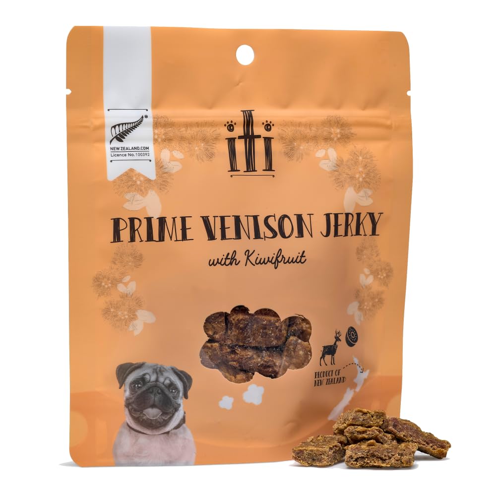 イティ (iti) 犬用おやつ 凝縮カットベニソン エイジングケア ベニソン 100グラム (x 1)商品画像