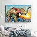 5D Diamond Painting Kits for Adults Full Drill DIY Elephant Diamond Paintings Animal Crystal Rhinestone Embroidery Pictures Cross Stitch Arts Craft for Home Wall Decor Gift (12×16inches…