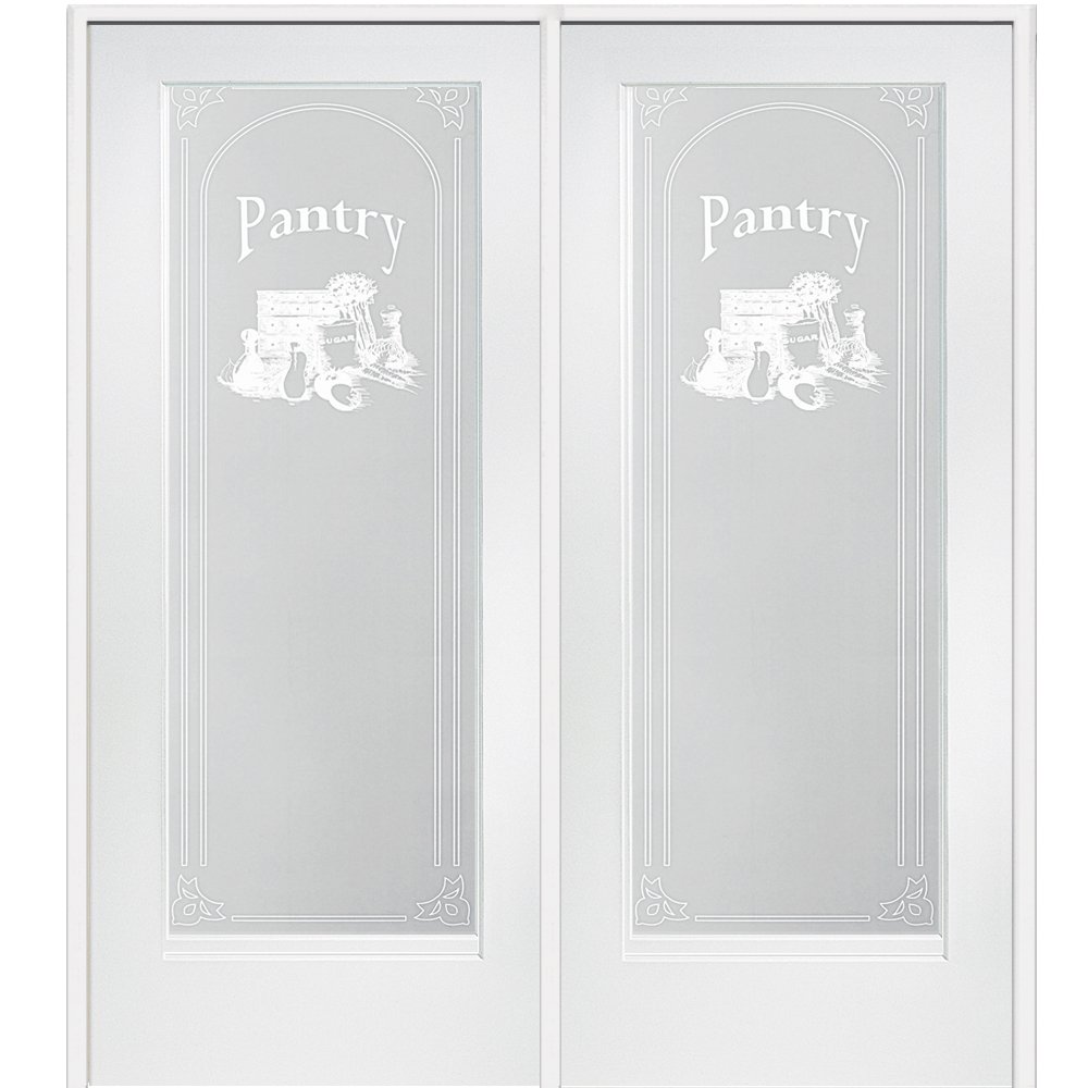National Door Company Za19983l Unfinished Pine Wood 1 Lite Frosted