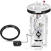 SYKRSS E8416M Electric Fuel Pump Module Assembly Compatible with BMW E46 Series 323i 323Ci 325i 325Ci 325xi 328i 328Ci 330i 330Ci 330xi, GAS Only, 1999-2006 Fit 4 Pins, Replaces 67896 SP5008M