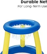 Bestway Splash N Hoop Inflatable Basketball Pool Game Orange view 5