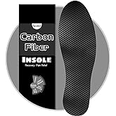 Carbon Fiber Insole for Turf Toe, Hallux Rigidus, Limitus, Foot Fractures, Arthritis, Rigid Graphite Shoe Insert for Sports, Hiking, Trekking, Alternative to Post Op Shoe - 1 Piece 245mm