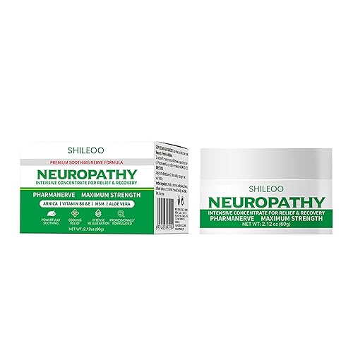 Neuropathy Massage Cream,60g Relieves Muscle and Joint Tiredness, Stimulates Nerve Recovery
