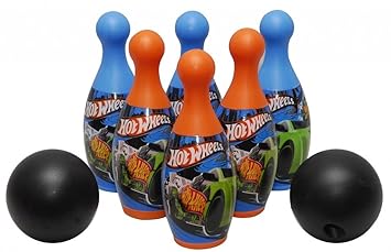 hot wheels bowling set