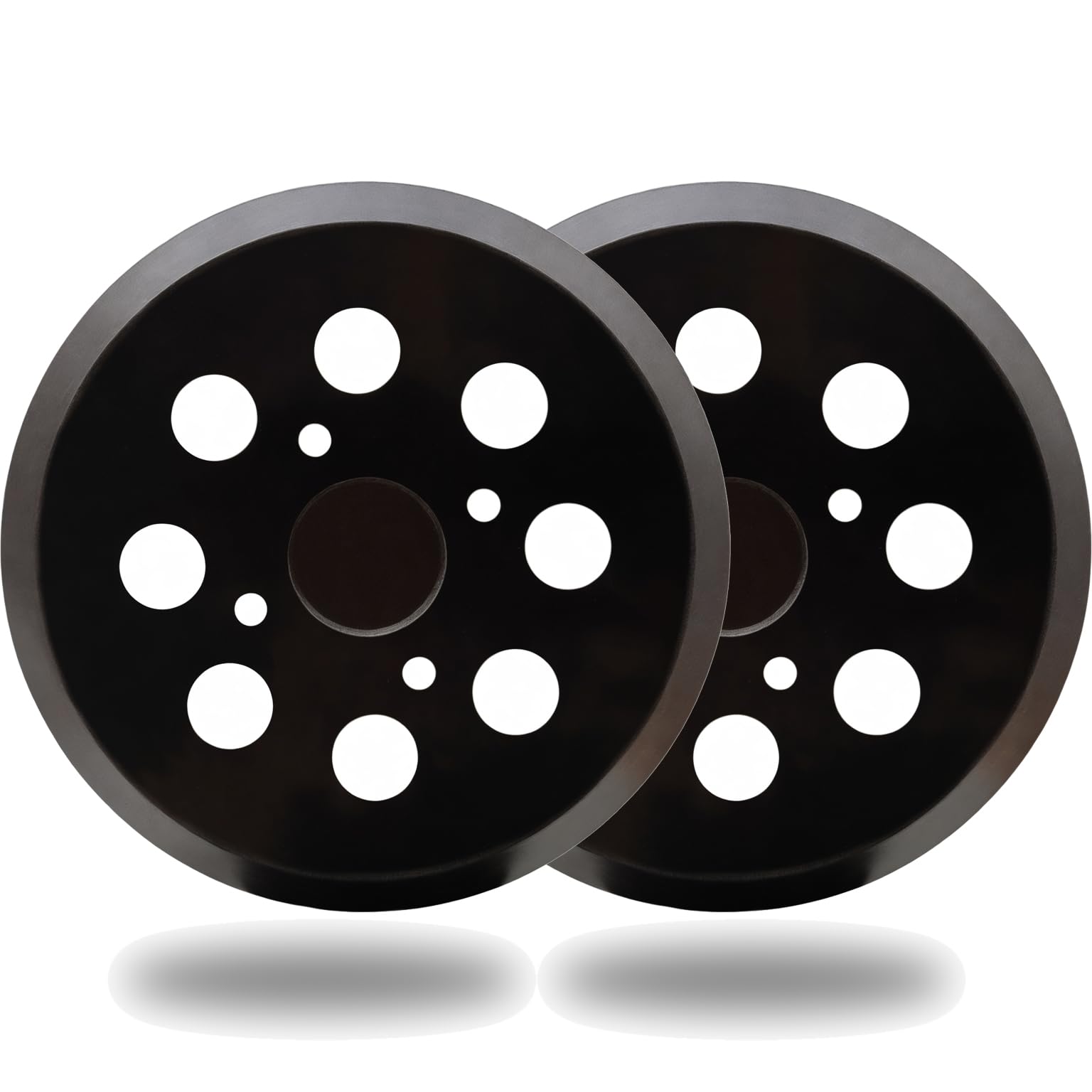 Photo 1 of 2 Pack 5" Universal Hook and Loop Orbital Sander Pad for Ryobi RS290, RS240, RS280, Ridgid R2600, R2601, Craftsman 315112170, 315116940 ROS Orbital Sander