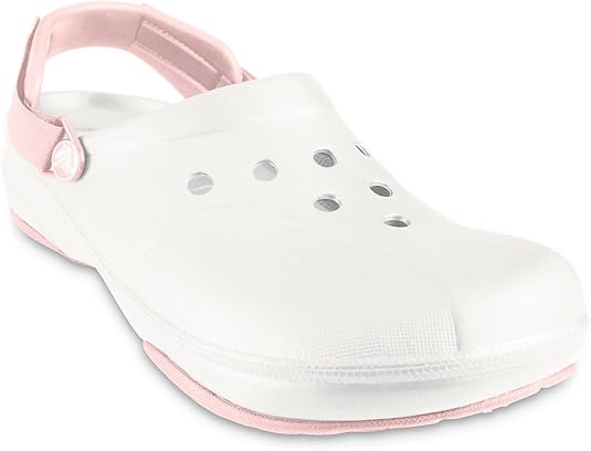 Crocs Unisex Ace Golf Shoes, UK 4 UK, White/Cotton Crocs Unisex Ace Golf Shoes, UK 4 UK, White/Cotton