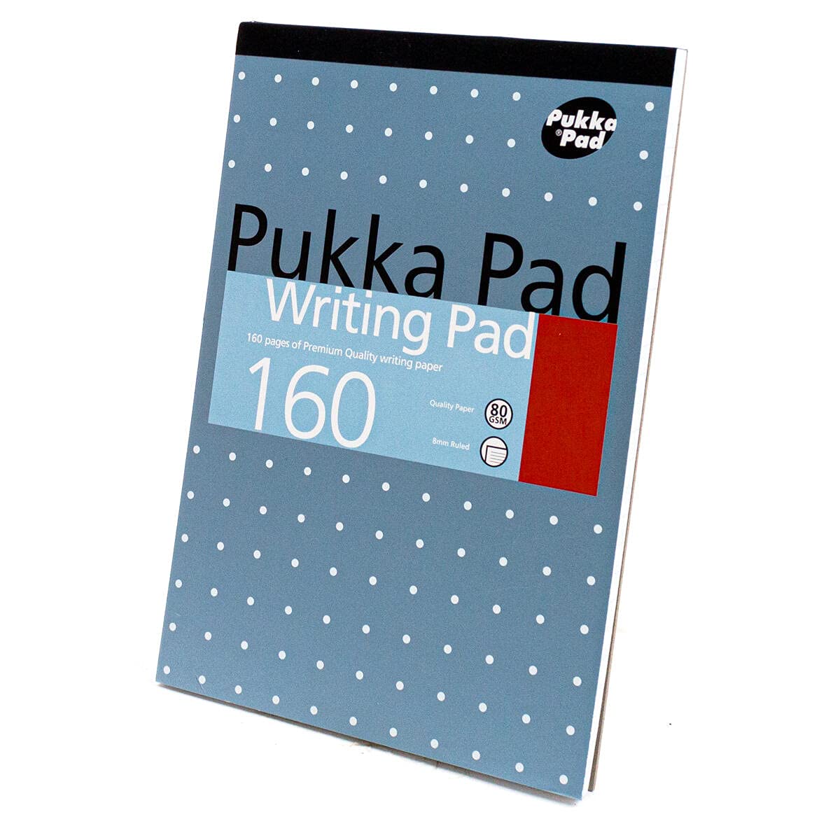 Pukka Pad A5 Writing Pad 160pages Of 80GSM Premium Quality Writing Paper (Pack of 6)