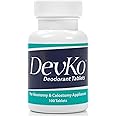 Devko Ostomy Pouch Deodorizer/Deodorant Tablets, Charcoal, 100 Tablets