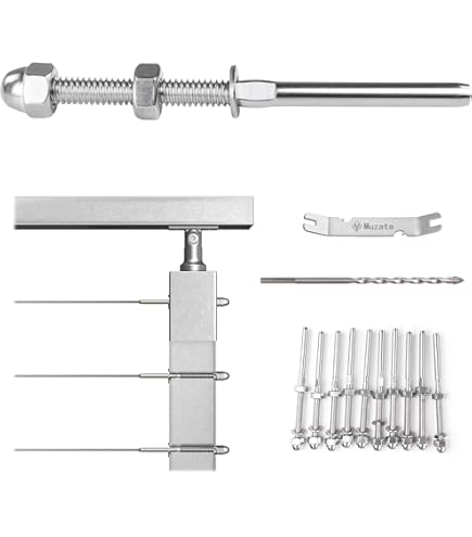 CKE Adjustable Angle Cable Railing Swage Threaded Stud Tensioner CR203-600 - View #9