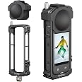 Bulacan Stock]Aluminum Alloy Quick Release Metal Frame Cage For Insta360 X4 With Cold Shoe Horizontal Case Mount For Insta360 X4 Accessories I4825865035