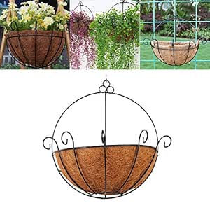 PROKTH Maceta colgante Plantas naturales interior Exterior jardin