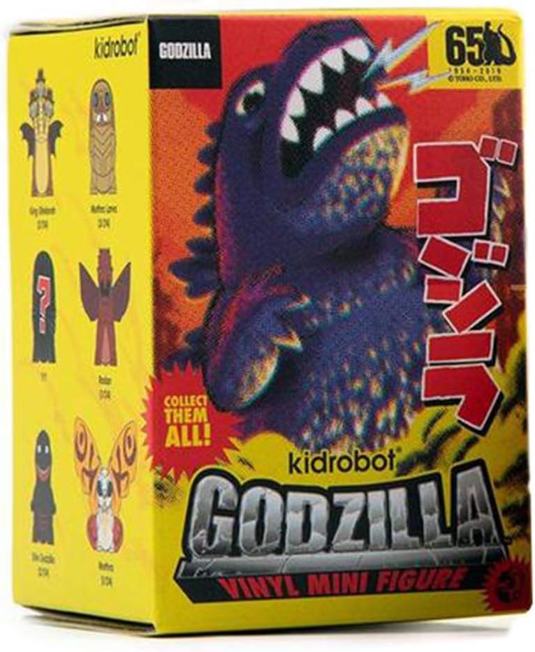 kidrobot godzilla blind box