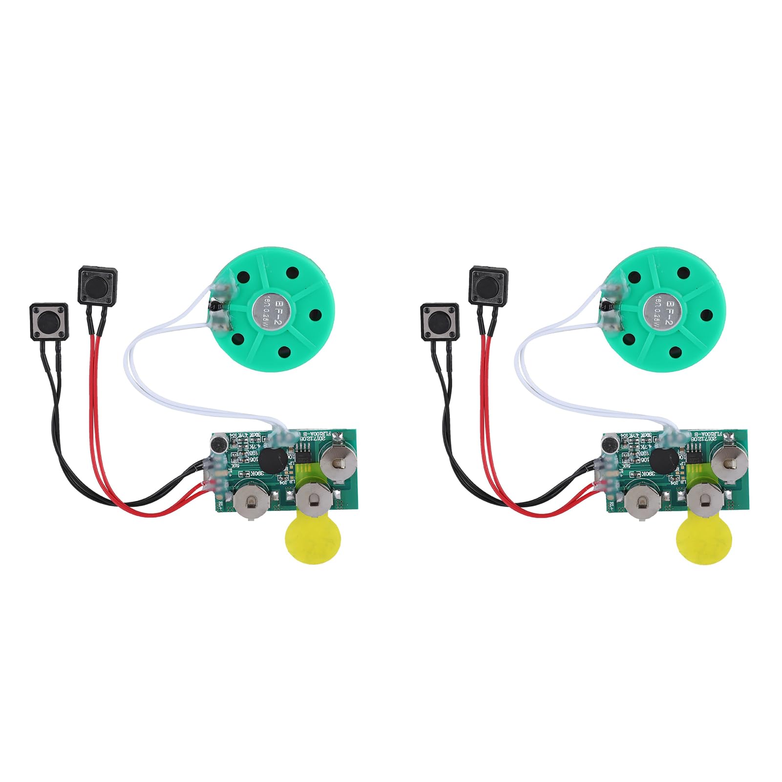 2pcs Recordable Sound Chip, DIY Voice Greeting Card Module, Musical Card Chip 4 Minutes Recordable voice record module for Greeting Card Invitations